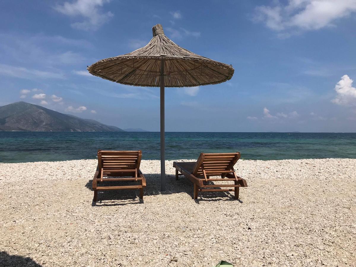 Karaburun Sunset Beach Leilighet Orikum Eksteriør bilde